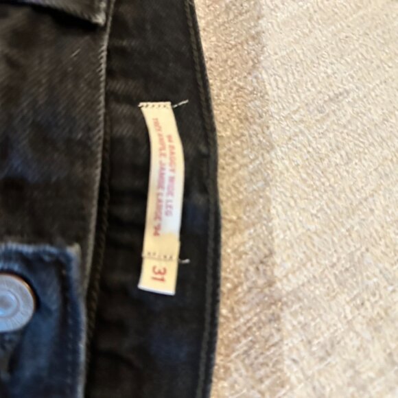 LOT of 6 LEVI & DENIM FORUM JEANS WIDE LEG - STRAIGHT LEG- BAGGY LEG - Picture 14 of 14